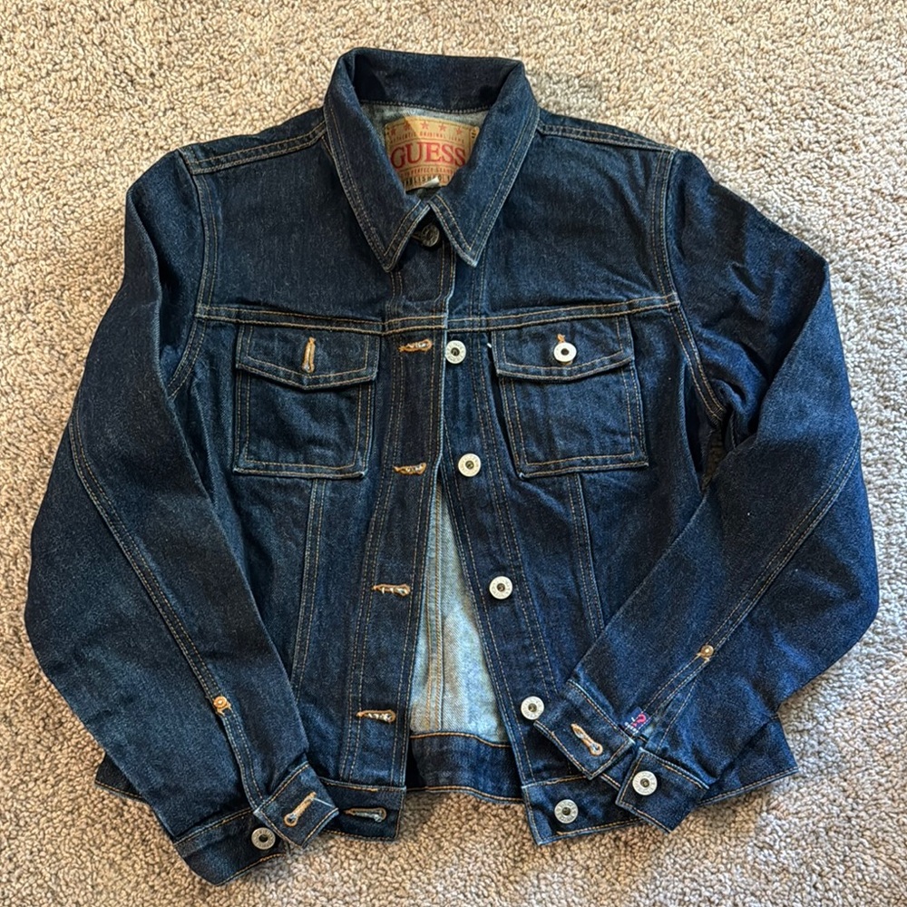 Guess Dark Blue Denim Jacket